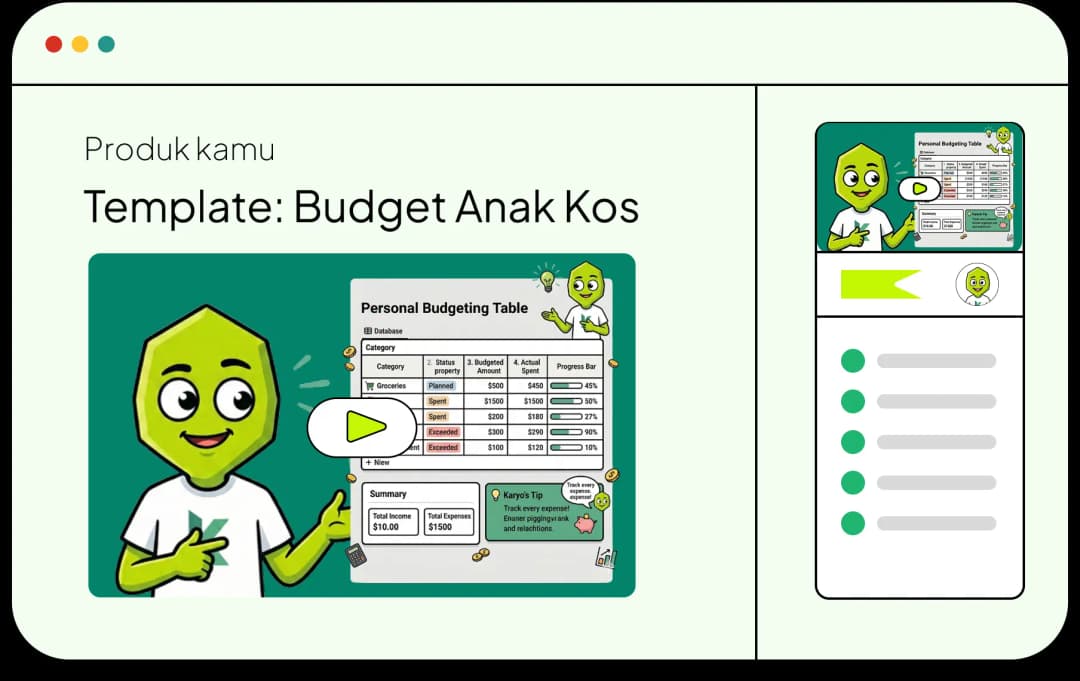 Karja digital product details mockup